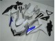 Carenagem Moto Suzuki GSXR 600 / 750 K8 2008-2010 - Branco Prata Azul Carenagem Moto Suzuki GSXR 600 / 750 K8 2008-2010 - Branco Prata Azul