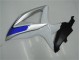 Carenagem Moto Suzuki GSXR 600 / 750 K8 2008-2010 - Branco Prata Azul Carenagem Moto Suzuki GSXR 600 / 750 K8 2008-2010 - Branco Prata Azul