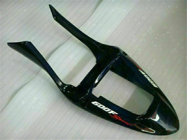 Kits Carenagem Moto Honda CBR 600 F4i 2001-2003 - Branco Preto