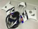 Kits Carenagem Moto Suzuki GSXR 1000 K3 2003-2004 - Branco Preto