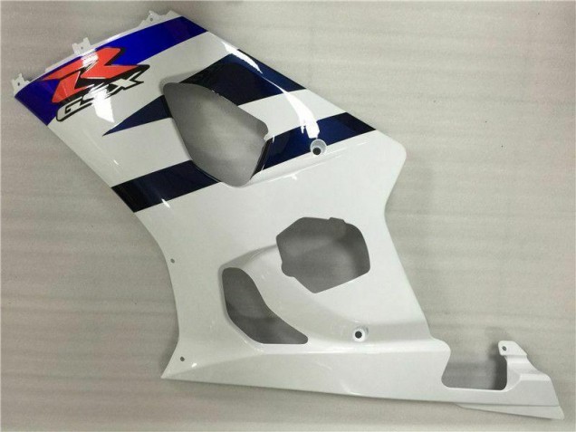 Kits Carenagem Moto Suzuki GSXR 1000 K3 2003-2004 - Branco Preto