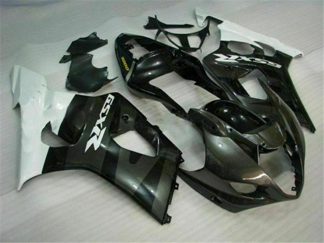 Kits Completo Carenagem Moto Suzuki GSXR 1000 K3 2003-2004 - Branco Preto Kits Completo Carenagem Moto Suzuki GSXR 1000 K3 2003-2004 - Branco Preto