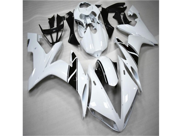 Carenagem & Plástico Moto Yamaha R1 2004-2006 - Branco Preto Carenagem & Plástico Moto Yamaha R1 2004-2006 - Branco Preto