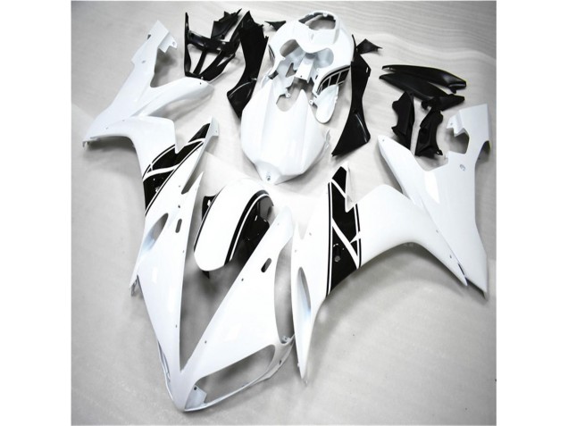 Carenagem & Plástico Moto Yamaha R1 2004-2006 - Branco Preto Carenagem & Plástico Moto Yamaha R1 2004-2006 - Branco Preto