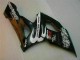 Kit Carenagem Moto Suzuki GSXR 1000 K5 2005-2006 - Branco Preto Kit Carenagem Moto Suzuki GSXR 1000 K5 2005-2006 - Branco Preto