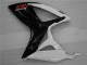 Abs Motocicleta Plásticos Suzuki GSXR 600 / 750 K6 2006-2007 - Branco Preto Abs Motocicleta Plásticos Suzuki GSXR 600 / 750 K6 2006-2007 - Branco Preto