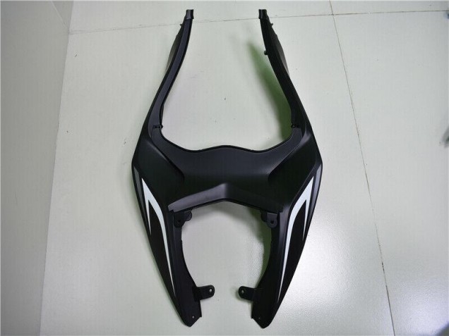 Abs Moto Plásticos Kawasaki ZX6R 2013-2018 - Branco Preto Abs Moto Plásticos Kawasaki ZX6R 2013-2018 - Branco Preto