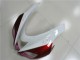 Carenagem Moto Kawasaki ZX6R 2007-2008 - Branco Preto Vermelho Carenagem Moto Kawasaki ZX6R 2007-2008 - Branco Preto Vermelho