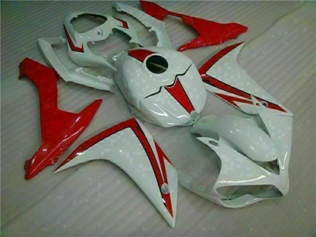 Carenagem Moto Yamaha R1 2007-2008 - Branco Vermelho Carenagem Moto Yamaha R1 2007-2008 - Branco Vermelho