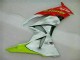 Carenagem Moto Kawasaki ZX6R 2009-2012 - Branco Vermelho H. Energy