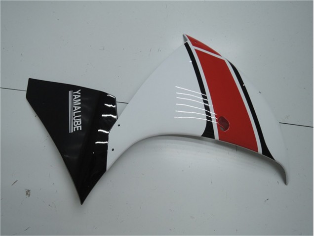 Carenagem Moto Yamaha R1 2012-2014 - Branco Vermelho Preto