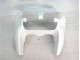 Carenagem Moto Kawasaki ZX6R 2000-2002 - Brilhante Branco Carenagem Moto Kawasaki ZX6R 2000-2002 - Brilhante Branco