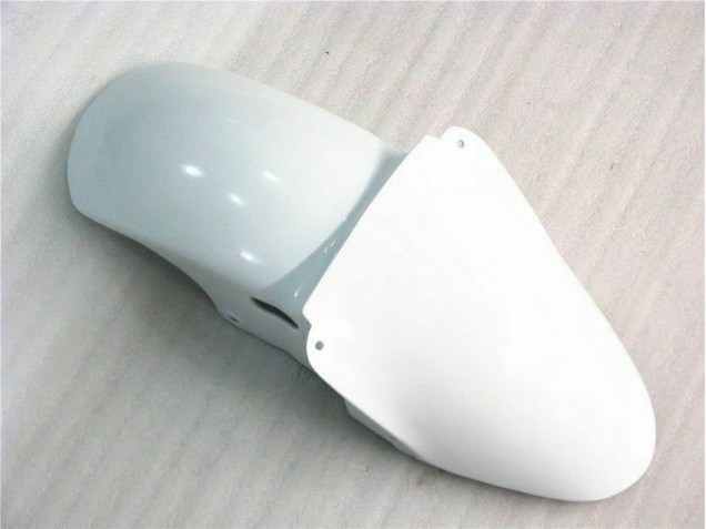 Carenagem Moto Kawasaki ZX6R 2000-2002 - Brilhante Branco Carenagem Moto Kawasaki ZX6R 2000-2002 - Brilhante Branco