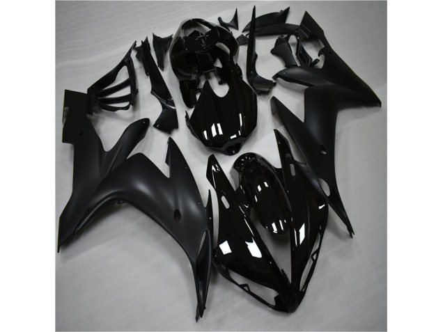 Carenagem Moto Yamaha R1 2007-2008 - Brilhante Preto Fosco Carenagem Moto Yamaha R1 2007-2008 - Brilhante Preto Fosco