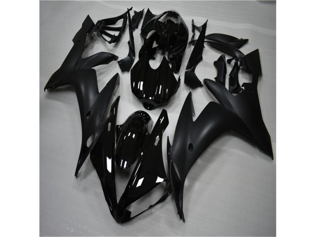 Carenagem Moto Yamaha R1 2007-2008 - Brilhante Preto Fosco Carenagem Moto Yamaha R1 2007-2008 - Brilhante Preto Fosco
