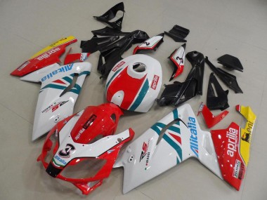 Carenagem Moto Aprilia RS 125 2006-2011 - Vermelho & Branco