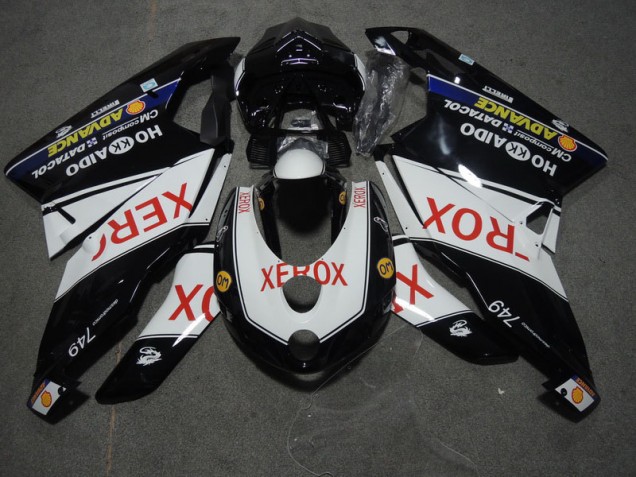 Carenagem Moto Ducati 749 2005-2006 - Preto Branco Xerox Carenagem Moto Ducati 749 2005-2006 - Preto Branco Xerox