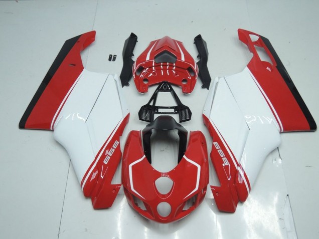 Carenagem Moto Ducati 749 999 2005-2006 - Vermelho Branco Vermelho Carenagem Moto Ducati 749 999 2005-2006 - Vermelho Branco Vermelho