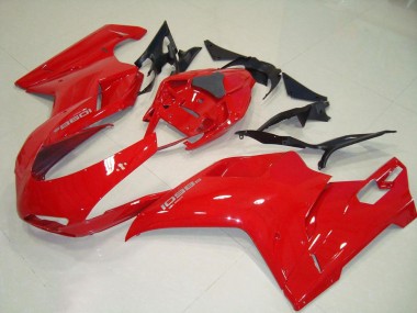 Carenagem Moto Ducati 848 1098 1198 2007-2014 - Vermelho Original