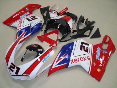 Carenagem Moto Ducati 848 1098 1198 2007-2014 - Xerox 21