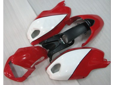 Carenagem Moto Ducati Monster 696 2008-2012 - Vermelho Branco