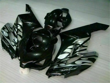 Carenagem Moto Honda CBR 1000RR 2004-2005 - Prata Preto