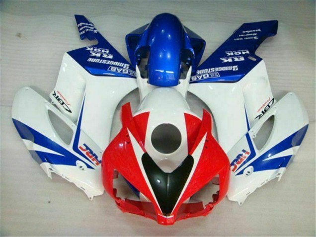 Carenagem Moto Honda CBR 1000RR 2004-2005 - Vermelho Azul Branco Carenagem Moto Honda CBR 1000RR 2004-2005 - Vermelho Azul Branco