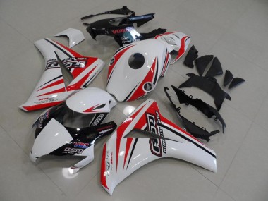 Carenagem Moto Honda CBR 1000RR 2008-2011 - Branco Vermelho HRC