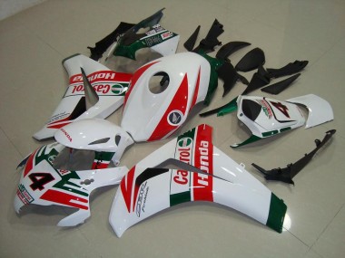 Carenagem Moto Honda CBR 1000RR 2008-2011 - Castrol Verde Escuro