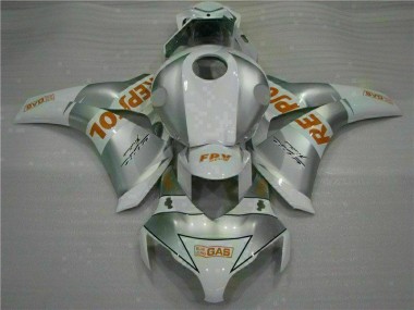 Carenagem Moto Honda CBR 1000RR 2008-2011 - Prata