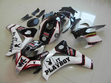 Carenagem Moto Honda CBR 1000RR 2008-2011 - Preto Playboy