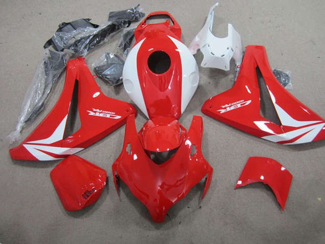 Carenagem Moto Honda CBR 1000RR 2008-2011 - Vermelho Branco Fireblade Carenagem Moto Honda CBR 1000RR 2008-2011 - Vermelho Branco Fireblade