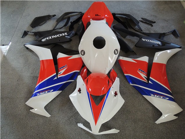 Carenagem Moto Honda CBR 1000RR 2012-2016 - Branco Vermelho Azul Fireblade Carenagem Moto Honda CBR 1000RR 2012-2016 - Branco Vermelho Azul Fireblade