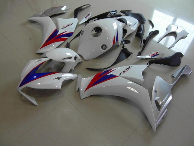 Carenagem Moto Honda CBR 1000RR 2012-2016 - Branco Vermelho Azul HRC Carenagem Moto Honda CBR 1000RR 2012-2016 - Branco Vermelho Azul HRC