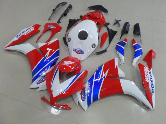 Carenagem Moto Honda CBR 1000RR 2012-2016 - Branco Vermelho TT Legend Carenagem Moto Honda CBR 1000RR 2012-2016 - Branco Vermelho TT Legend
