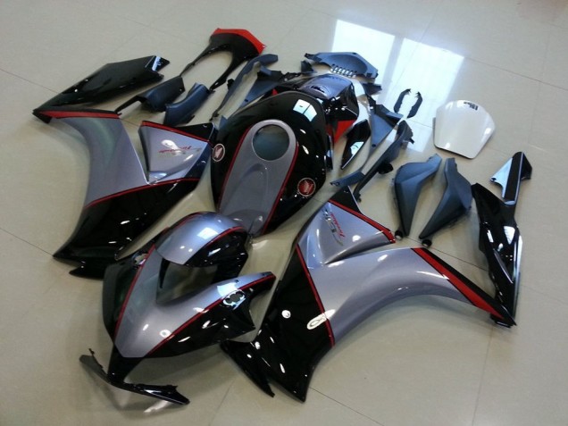 Carenagem Moto Honda CBR 1000RR 2012-2016 - Preto Cinzento Carenagem Moto Honda CBR 1000RR 2012-2016 - Preto Cinzento