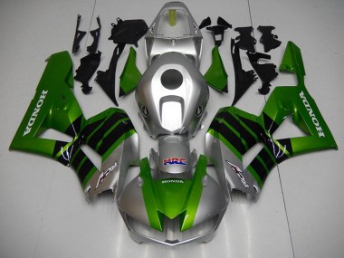 Carenagem Moto Honda CBR 1000RR 2012-2016 - Preto Verde Prata HRC