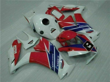Carenagem Moto Honda CBR 1000RR 2012-2016 - Vermelho Azul Branco