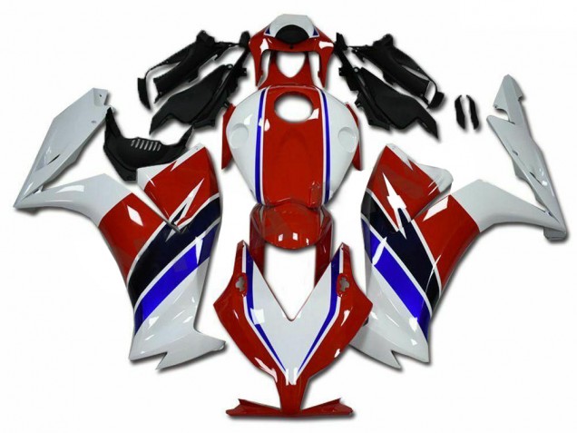 Carenagem Moto Honda CBR 1000RR 2012-2016 - Vermelho Branco Carenagem Moto Honda CBR 1000RR 2012-2016 - Vermelho Branco