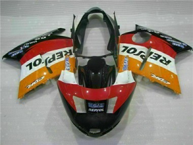 Carenagem Moto Honda CBR 1100 XX 1996-2007 - Laranja Repsol