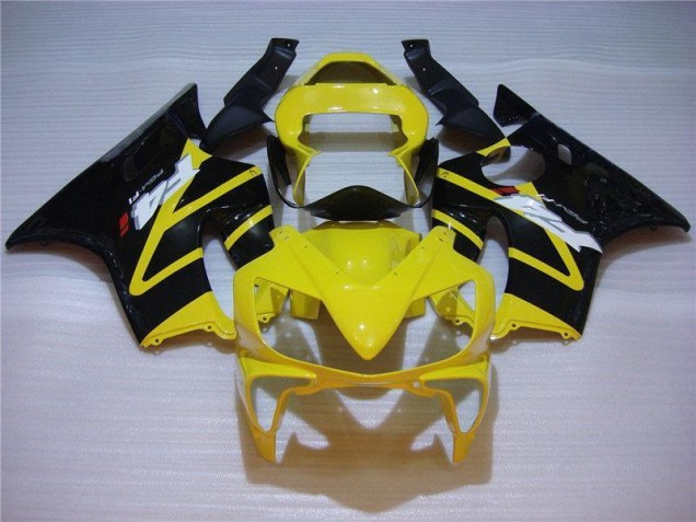 Carenagem Moto Honda CBR 600 F4i 2001-2003 - Amarelo Preto