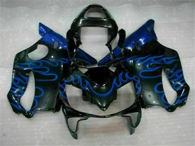 Carenagem Moto Honda CBR 600 F4i 2001-2003 - Azul Chamas Carenagem Moto Honda CBR 600 F4i 2001-2003 - Azul Chamas