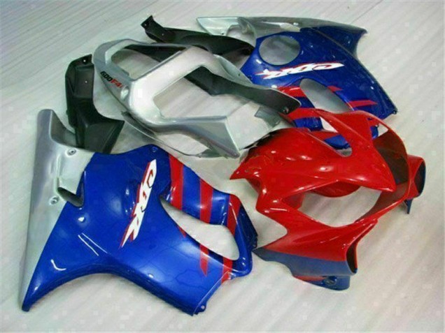 Carenagem Moto Honda CBR 600 F4i 2001-2003 - Azul Vermelho