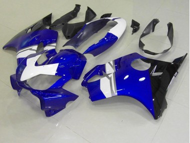 Carenagem Moto Honda CBR 600 F4i 2004-2007 - Branco Azul Preto
