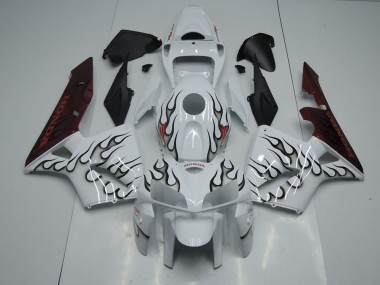 Carenagem Moto Honda CBR 600RR 2005-2006 - Preto Chama