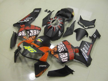 Carenagem Moto Honda CBR 600RR 2005-2006 - Preto Fosco Rossi