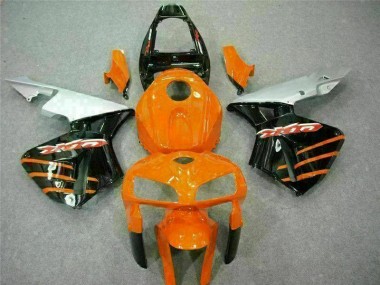 Carenagem Moto Honda CBR 600RR 2005-2006 - Preto Laranja