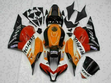 Carenagem Moto Honda CBR 600RR 2009-2012 - Laranja Repsol