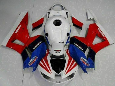 Carenagem Moto Honda CBR 600RR 2013-2021 - Vermelho Azul