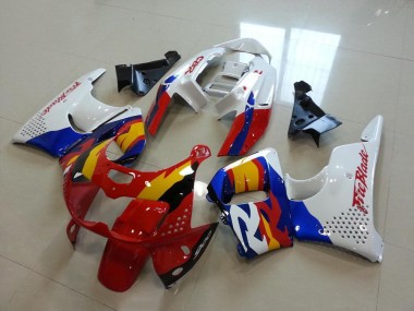 Carenagem Moto Honda CBR 900RR 893 1996-1997 - Vermelho Branco Amarelo